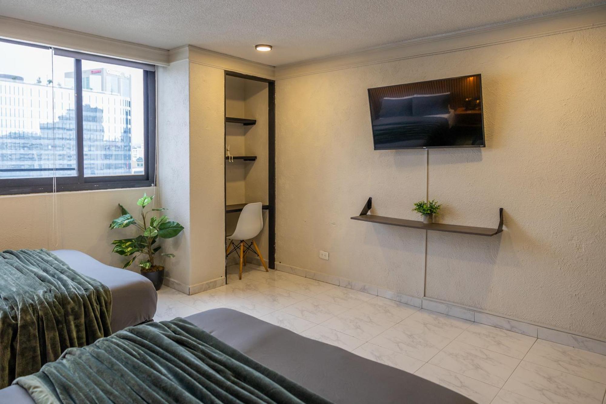 Posh Polanco Stay Tvs And Desks In Each Room Meksika Dış mekan fotoğraf